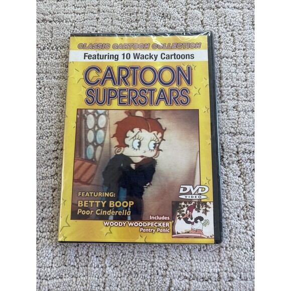The Unbranded Brand Other - Classic Cartoon Collection 10 Wacky Cartoons Superstars (DVD, 2006) New. Sealed.